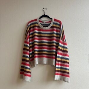 Madewell Colorful Striped Sweater